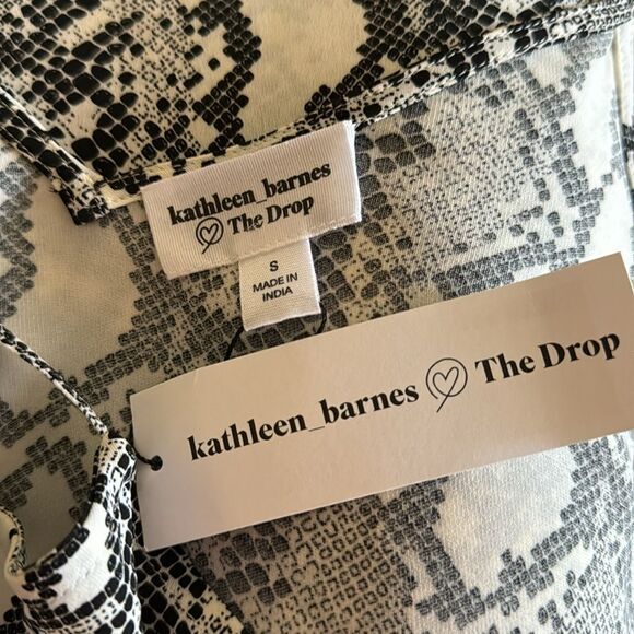 kathleen_barnes The Drop black/white python print cami. New, with tag. Small. - Picture 5 of 5